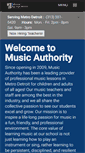 Mobile Screenshot of musicauthorityschool.com